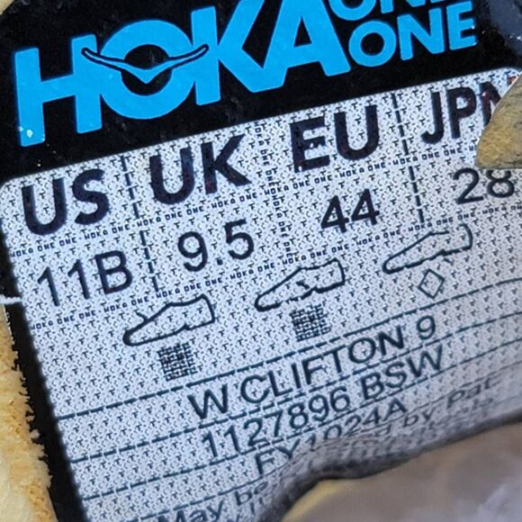 Hoka One One Clifton 9 - Women's running shoes - Size 11B - Picture 11 of 11